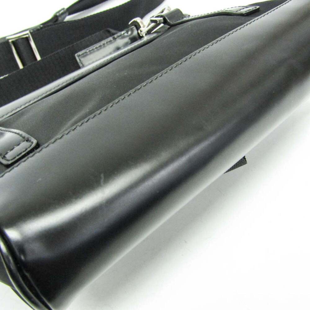 PRADA Black Leather Shoulder Bag - Picture 6 of 16